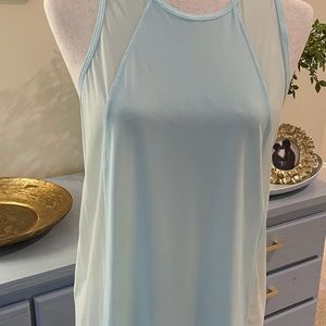 Athleta Ultimate Hybrid Tank-Oasis Blue